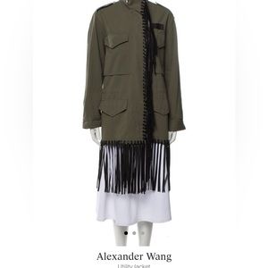 Alexander Wang fringe jacket